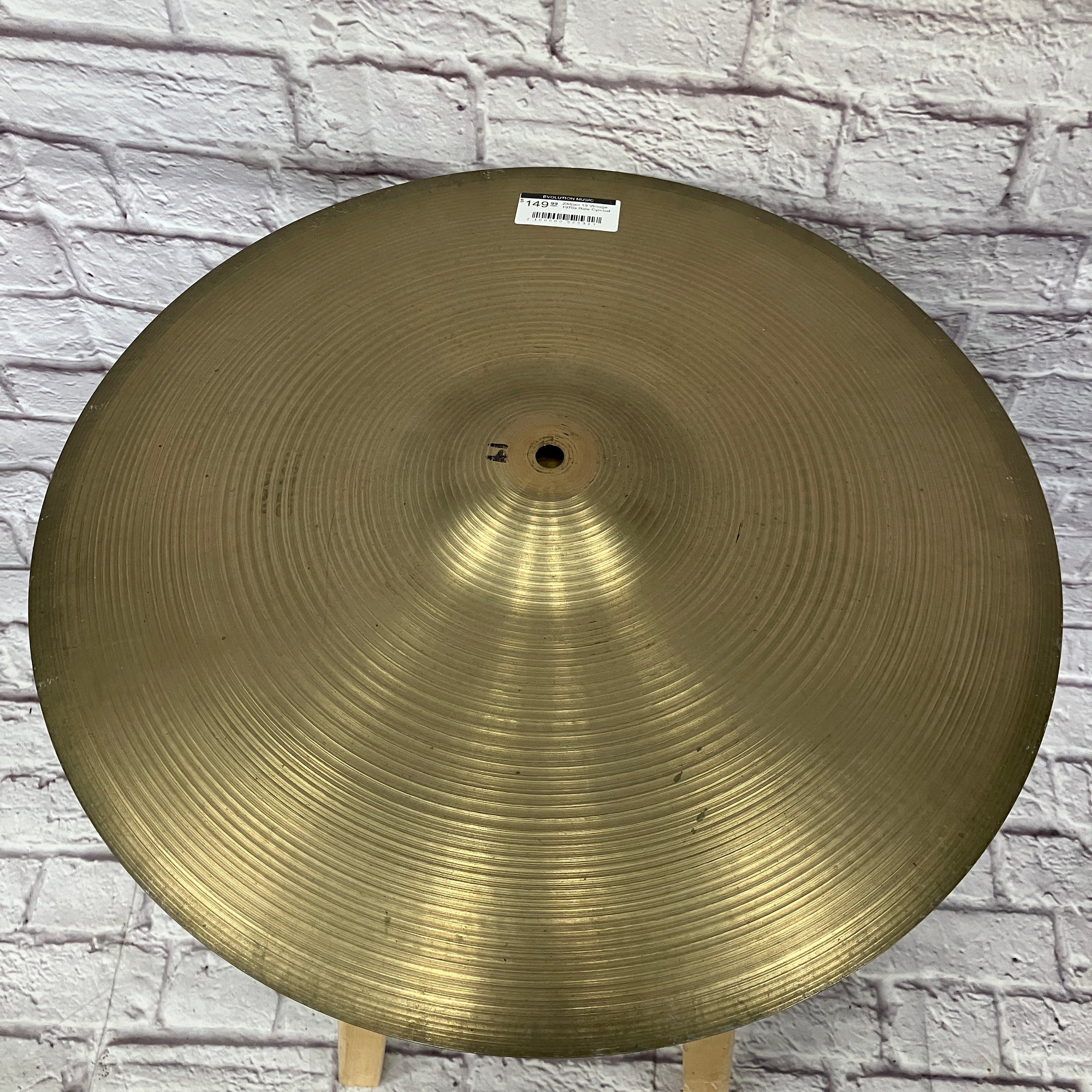 Zildjian 19 Vintage 1970s Ride Cymbal