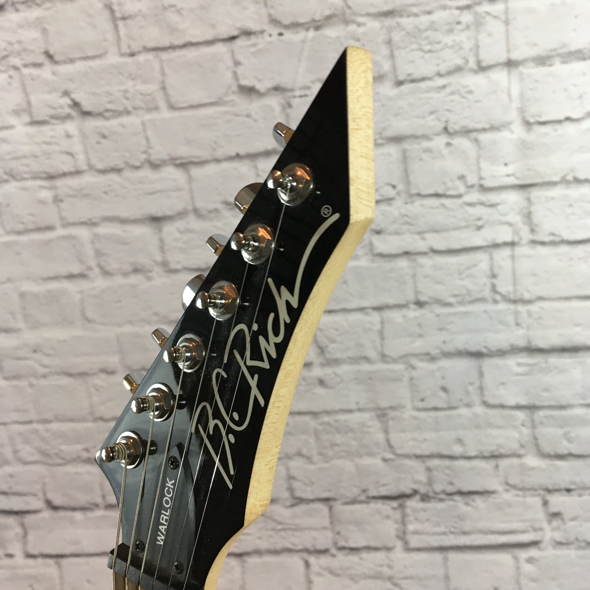 BC Rich Warlock Bronze Black Electric Guitar