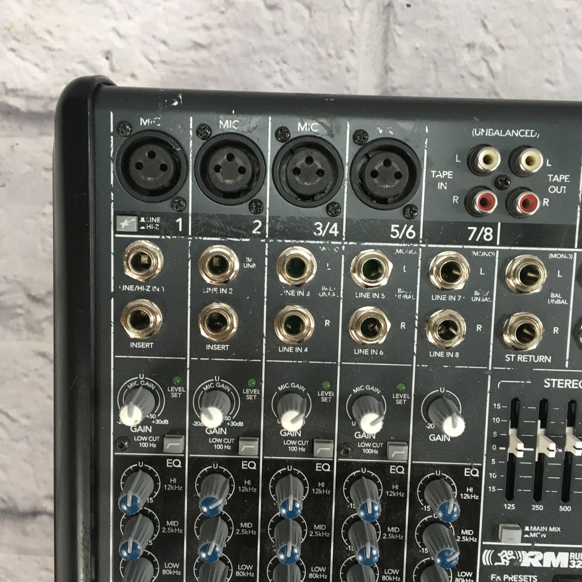 Mackie PROFX8 Professional Mic/Line Mixer with FX