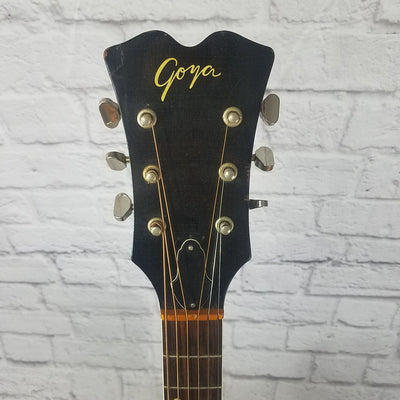 Vintage 1971 Goya Model 163 Acoustic Guitar