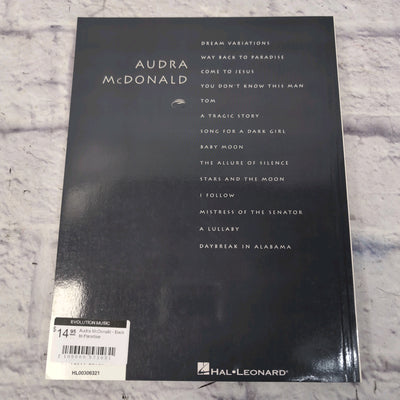 Audra McDonald - Back to Paradise Piano Vocal Book