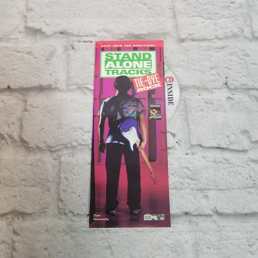 Stand Alone Tracks Tie-Dye Rock book with CD