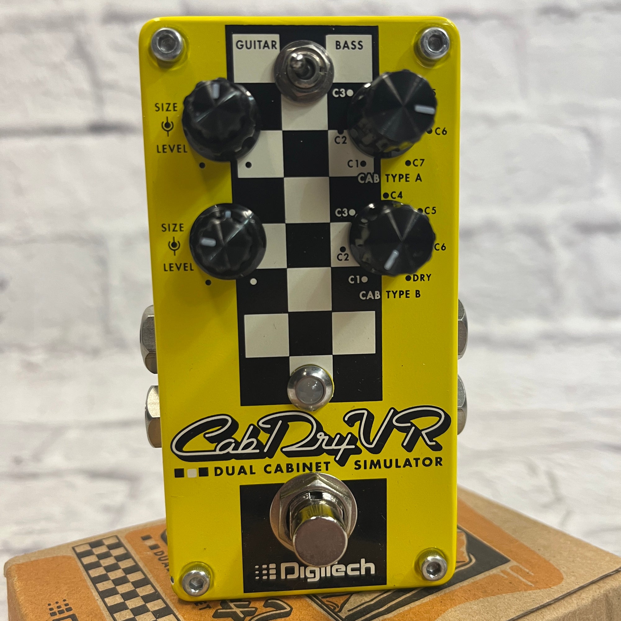 DigiTech CabDryVR Dual Cabinet Simulator Speaker Sim Cab Dry VR