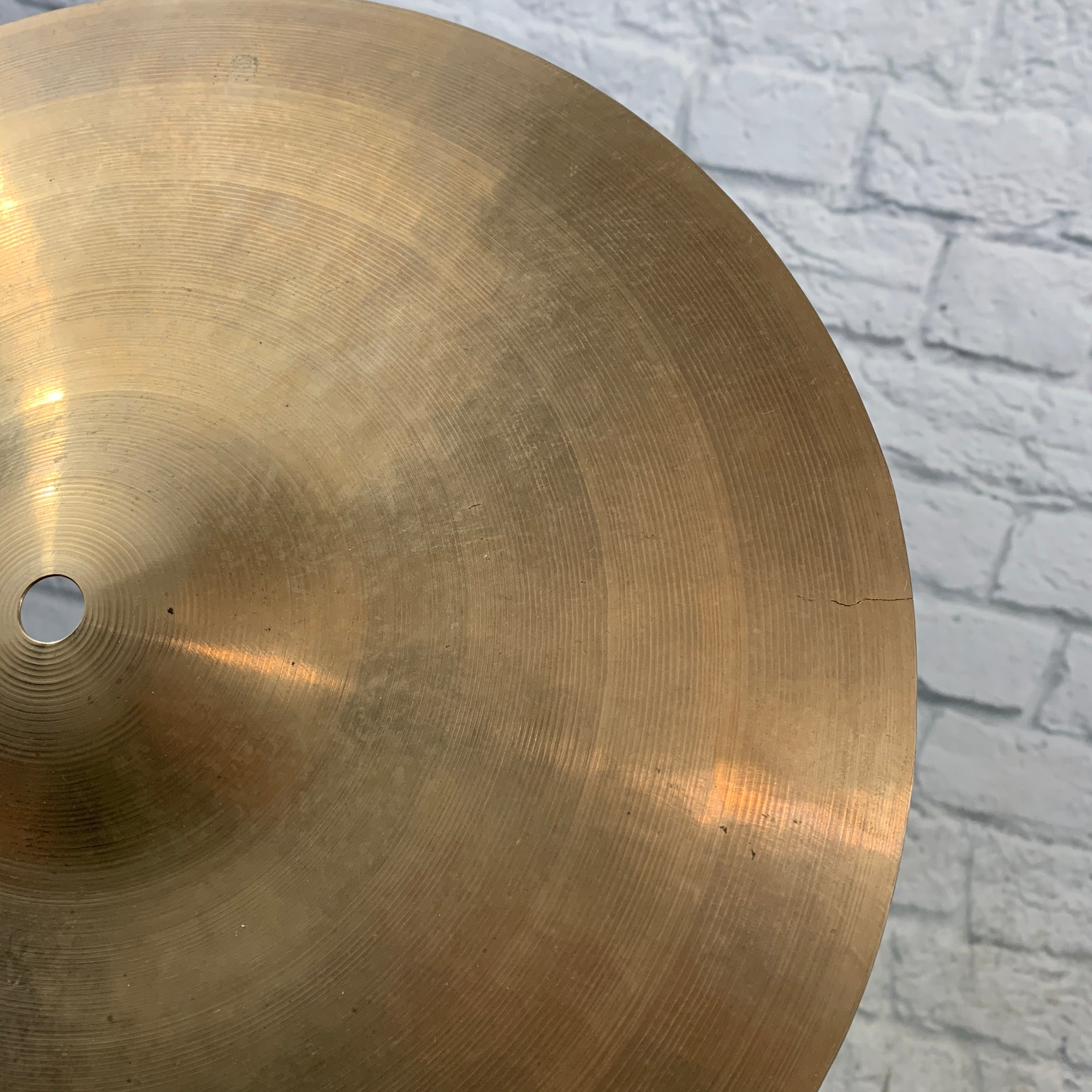 Zanchi F&F 13" Hi Hat Pair (Top Has Minor Crack)
