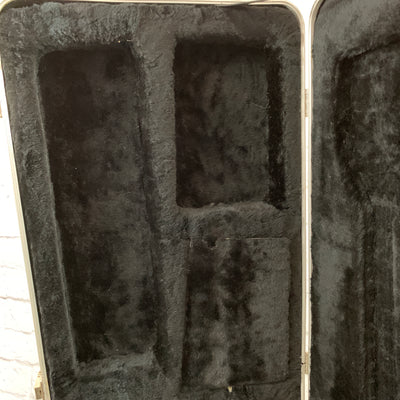 Unknown Strat-Style Black Hardshell Electric Case
