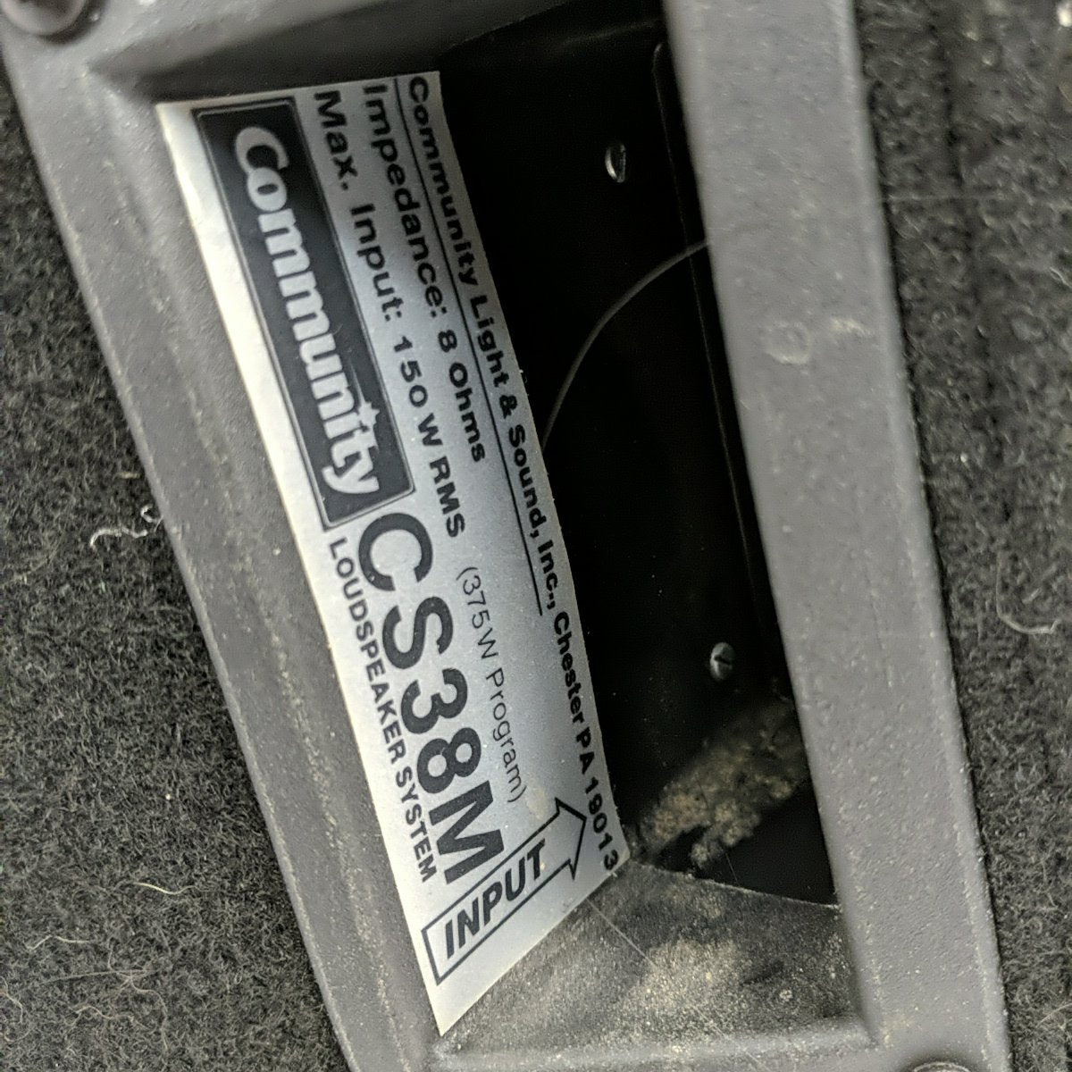 Community CS38M Series II 15 Passive Stage Monitor
