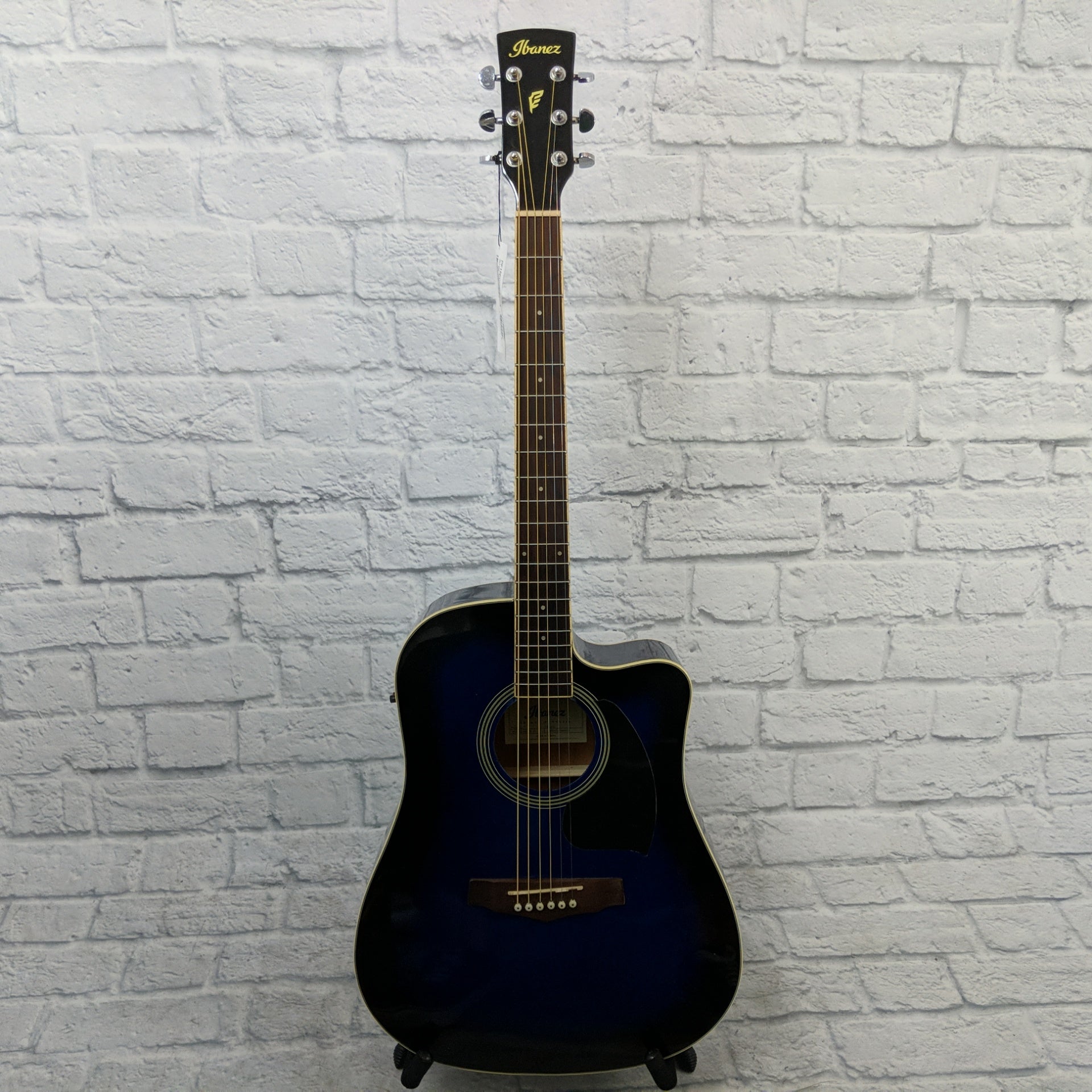 Ibanez PF15ECETBS Transparent Blue Sunburst High Gloss A/E S/N