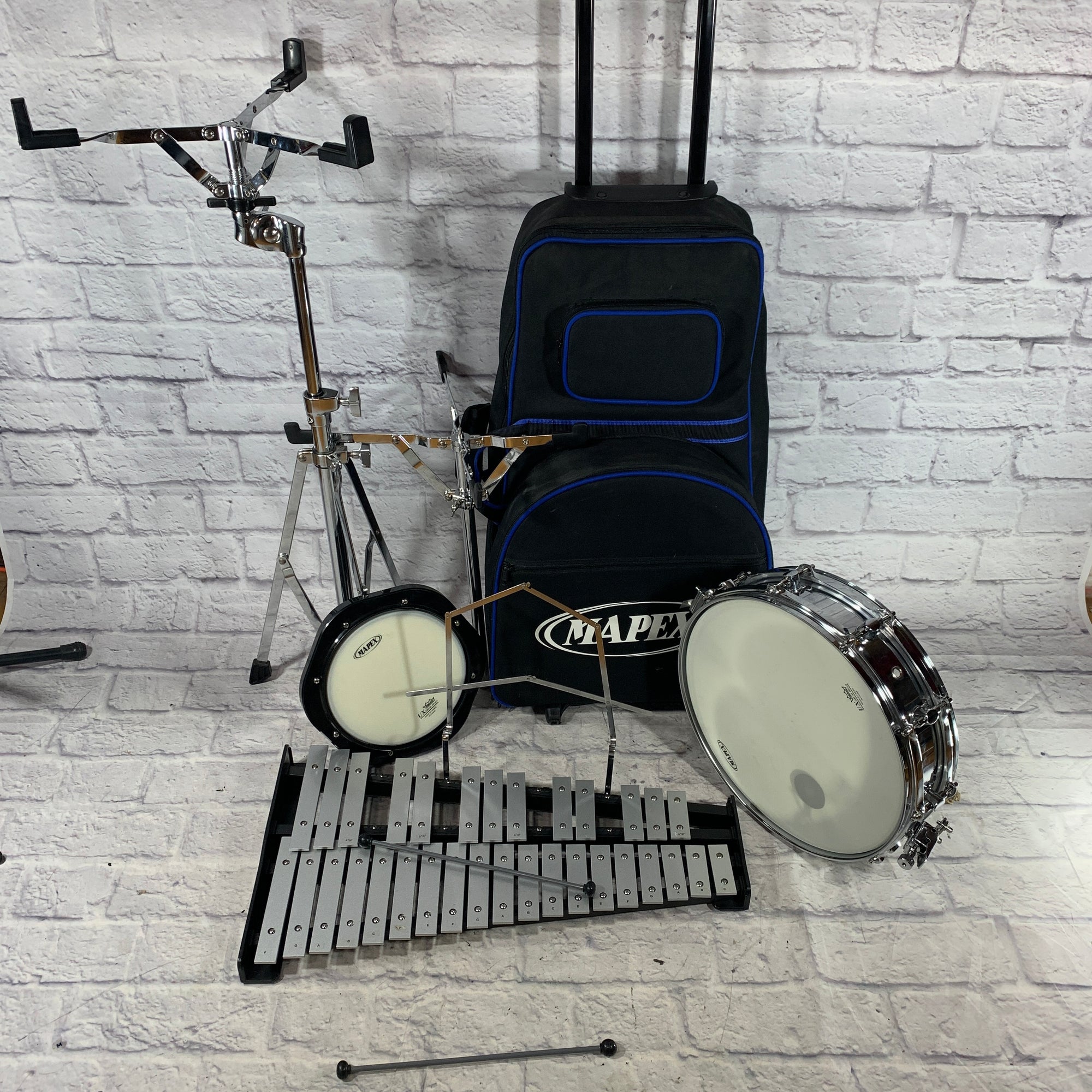 Mapex Snare Bell Kit w/ Rolling Case