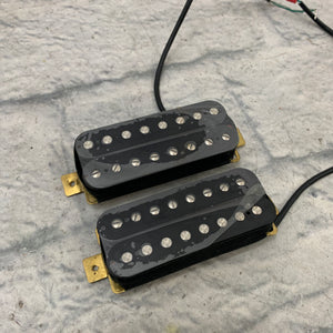 Unknown 8-String Humbucker Neck Bridge Set Pickups
