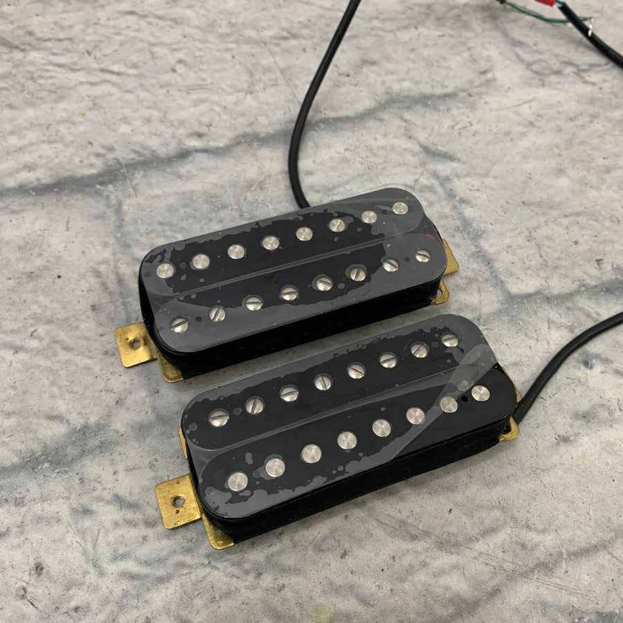 Unknown 8-String Humbucker Neck Bridge Set Pickups