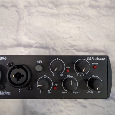Presonus Audiobox USB 96 Recording Interface