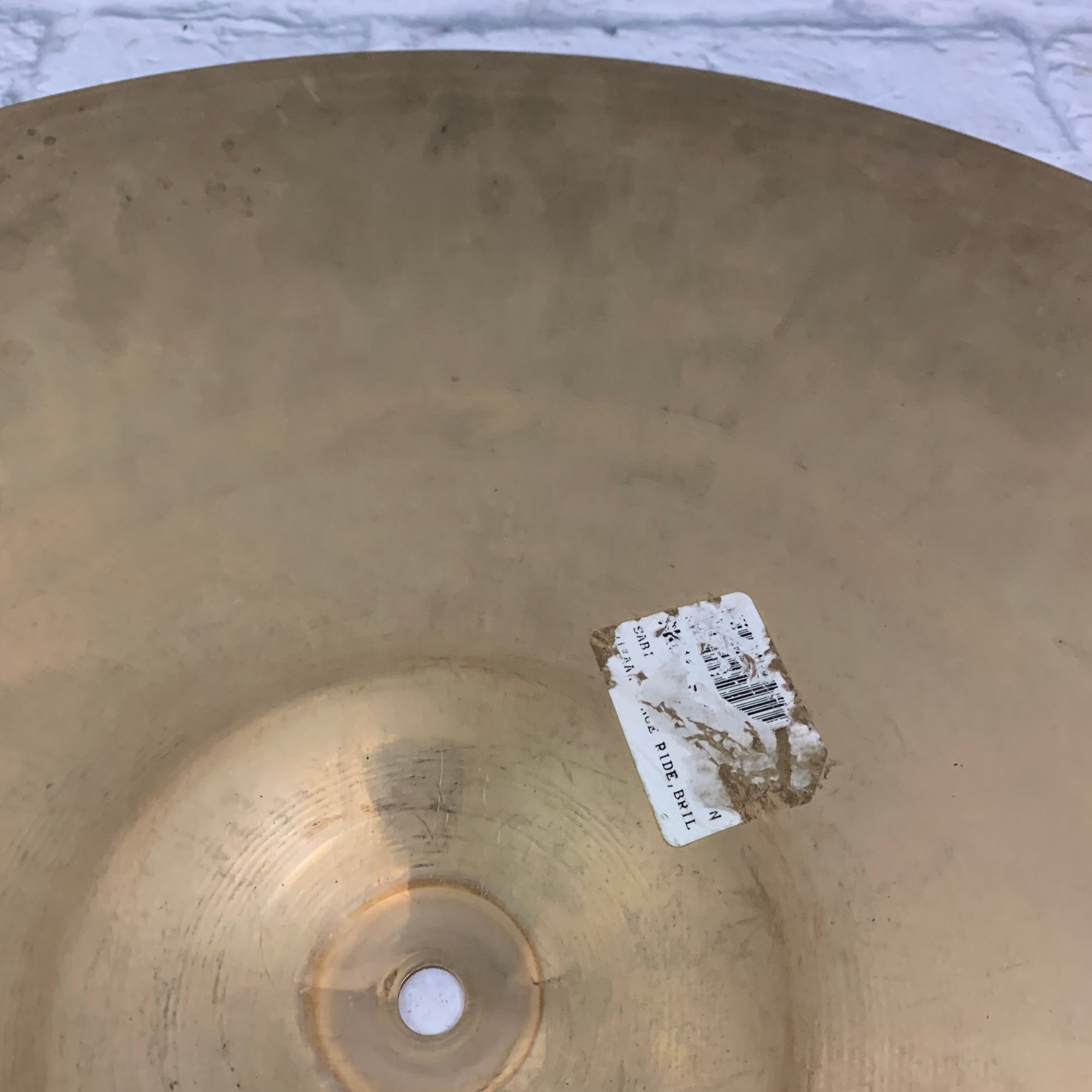 Sabian AAX 21" Stage Ride Cymbal - CRACK