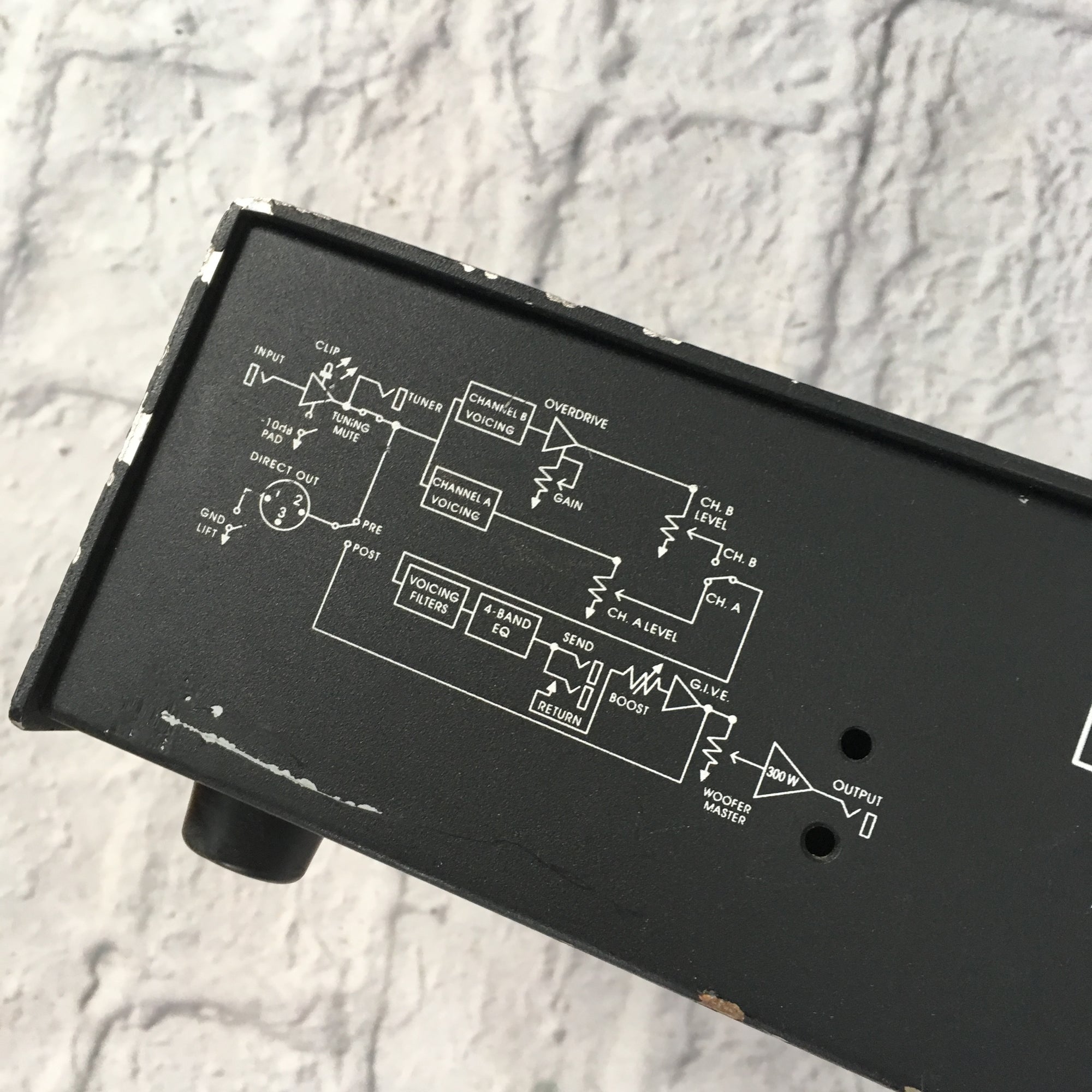 GK Backline 600 bass Head