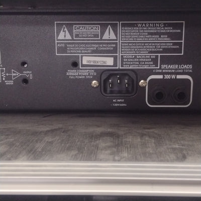 Gallien-Krueger Backline 600 Bass Head w/ Roadrunner Case