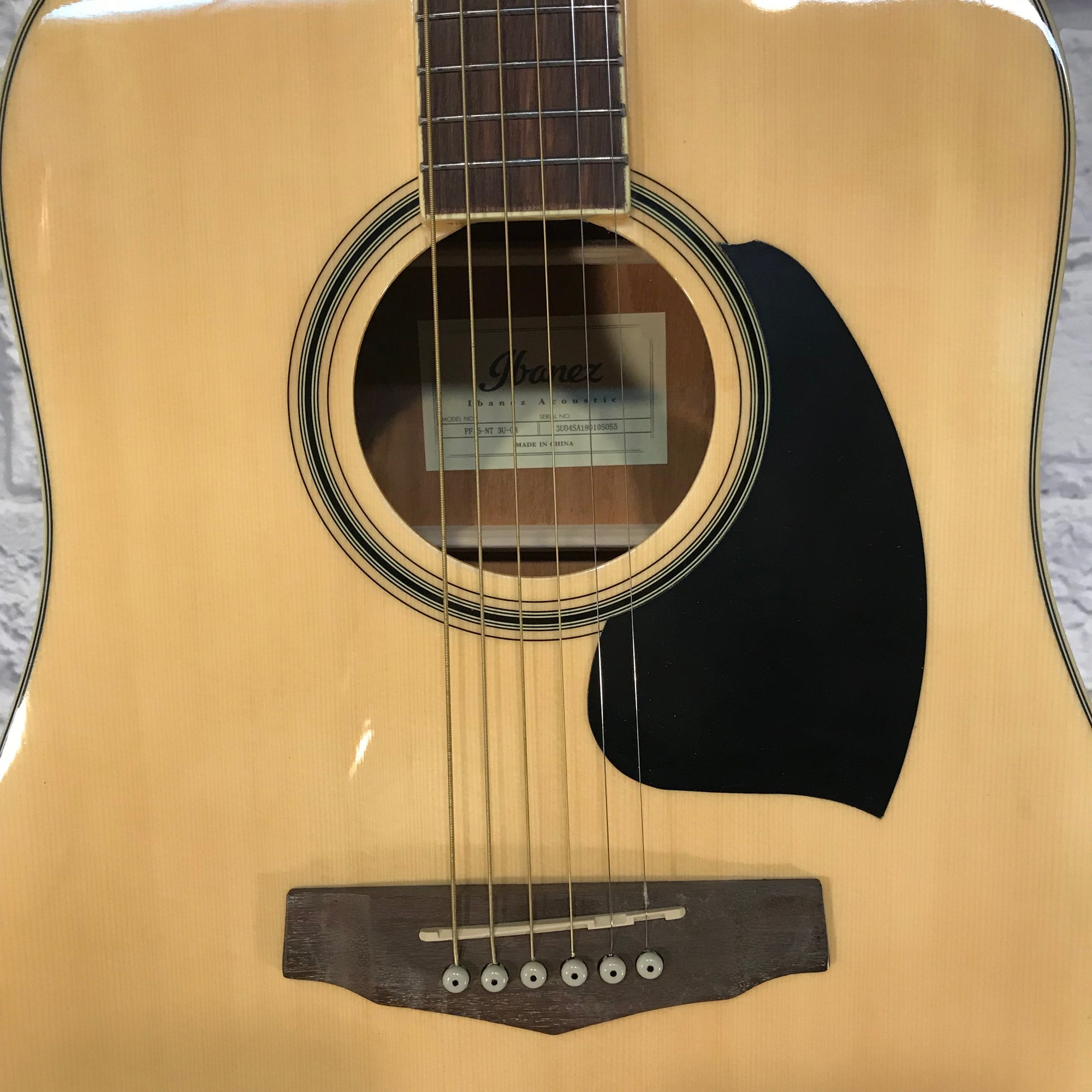 ** Ibanez PF15NT Performance Dreadnought Acoustic Guitar Natural