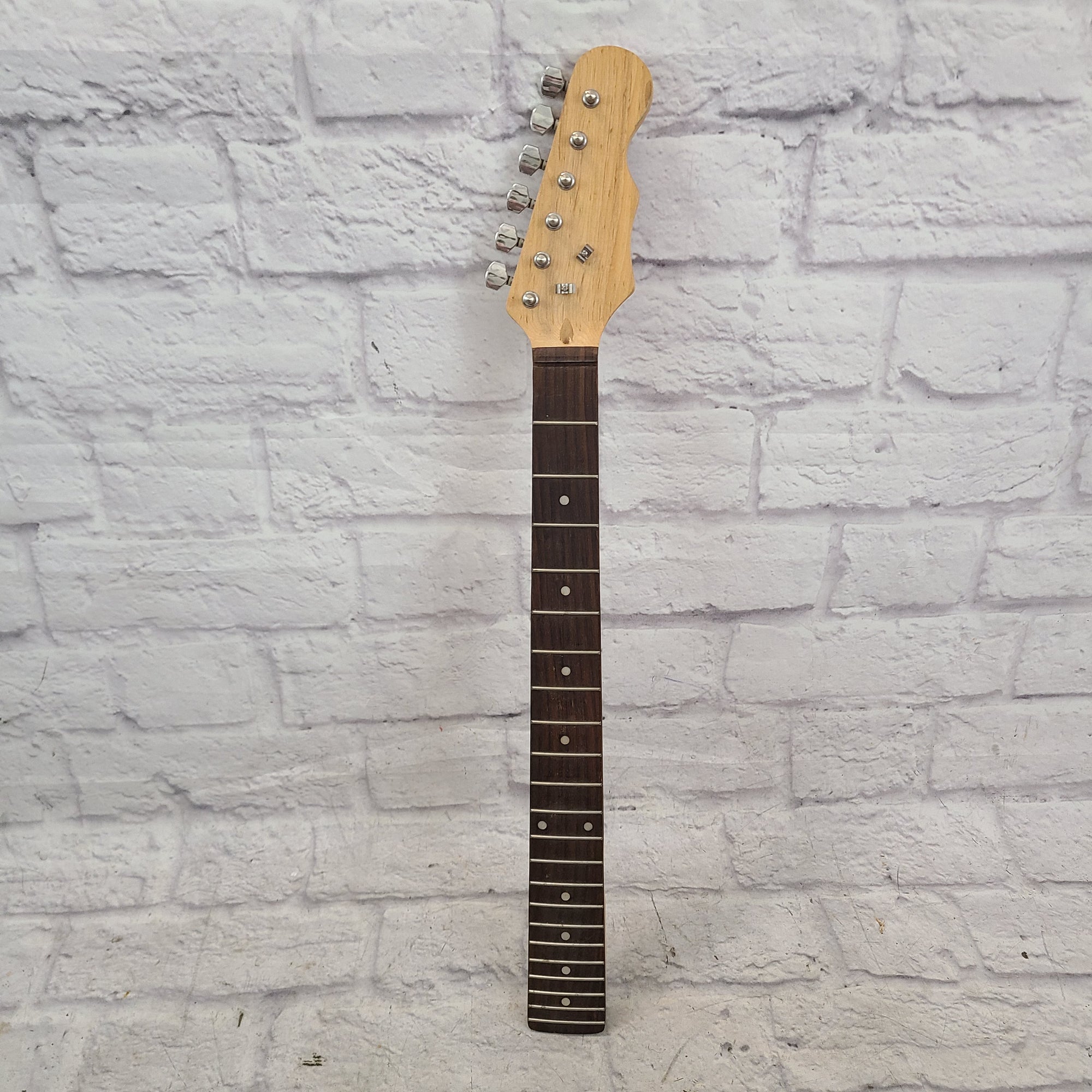 Unknown Rosewood Fretboard Guitar Neck with Tuning Machines