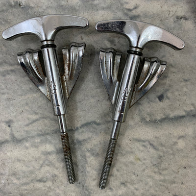 WFL Ludwig Bass Claw and Tension Rod Set of 13 Drum Part Vintage