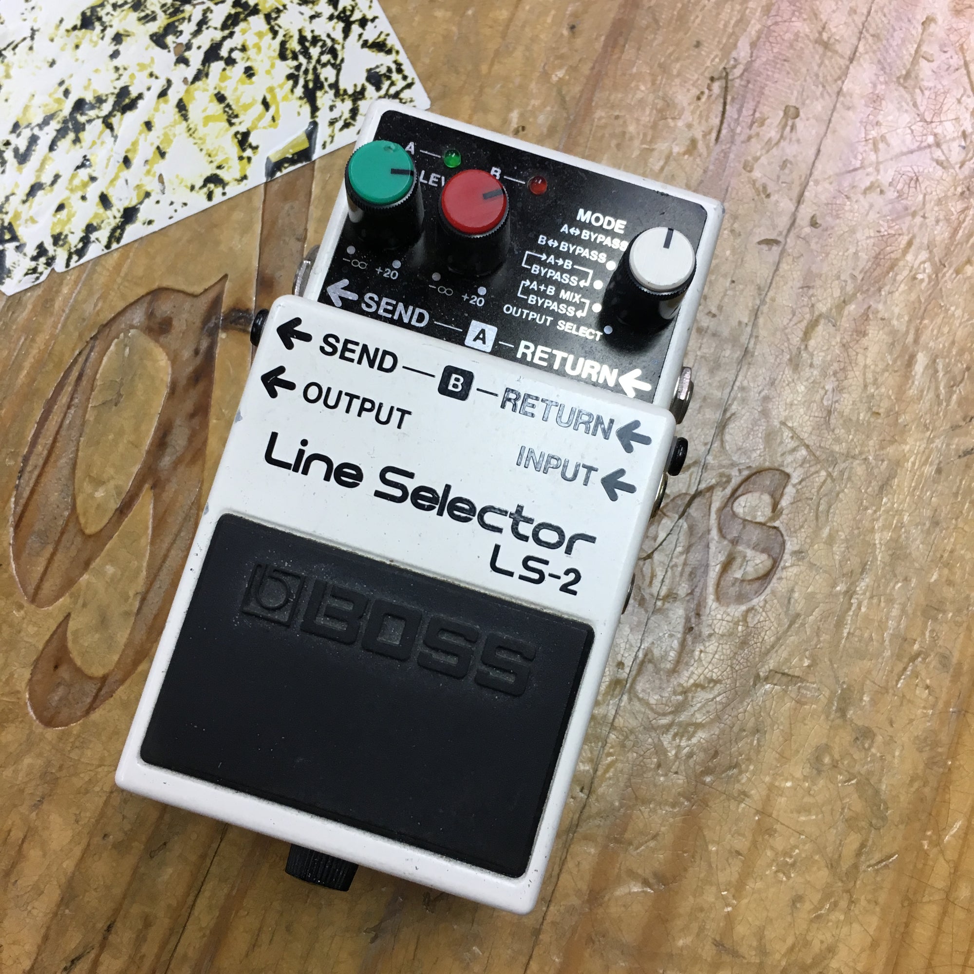 Boss LS-2 Line Selector Pedal