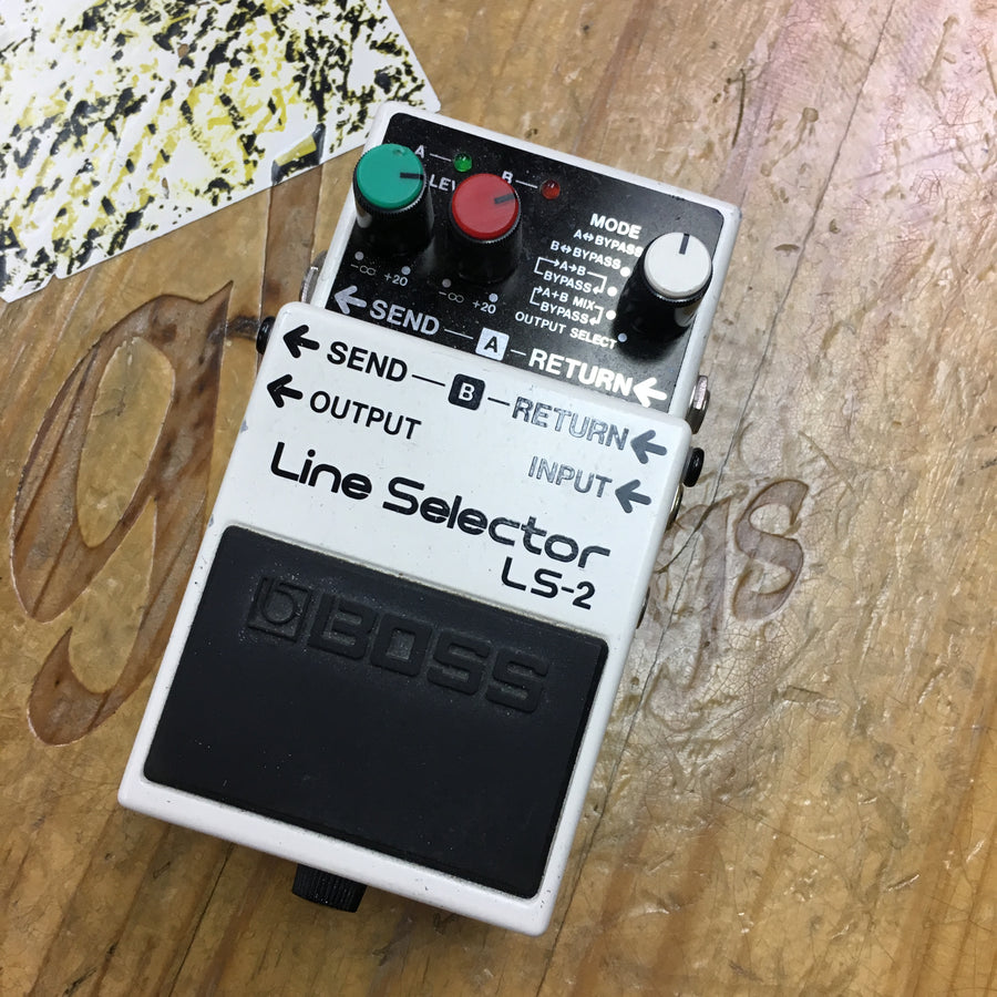 Boss LS-2 Line Selector Pedal