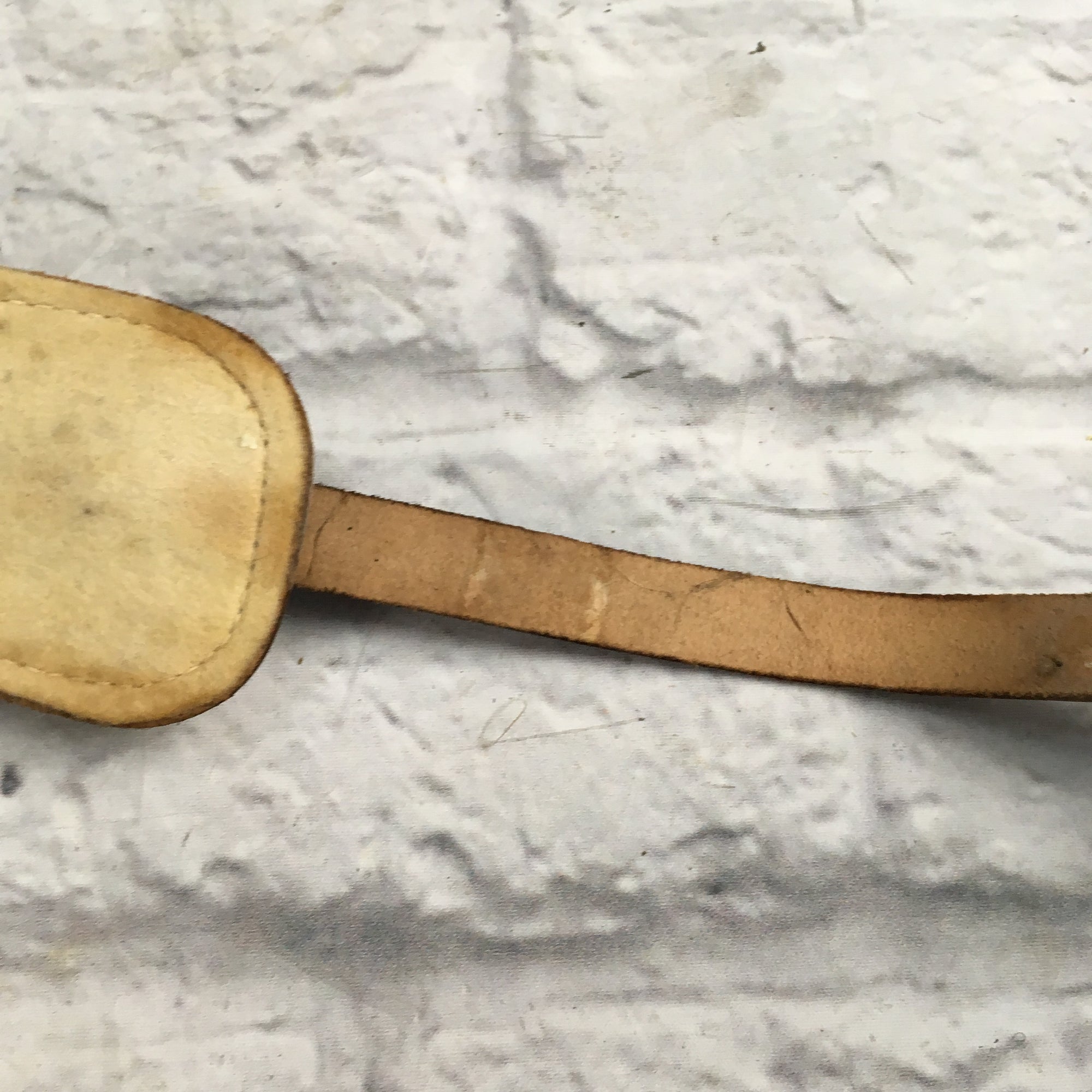 Vintage Fender Leather Rockabilly Guitar Strap