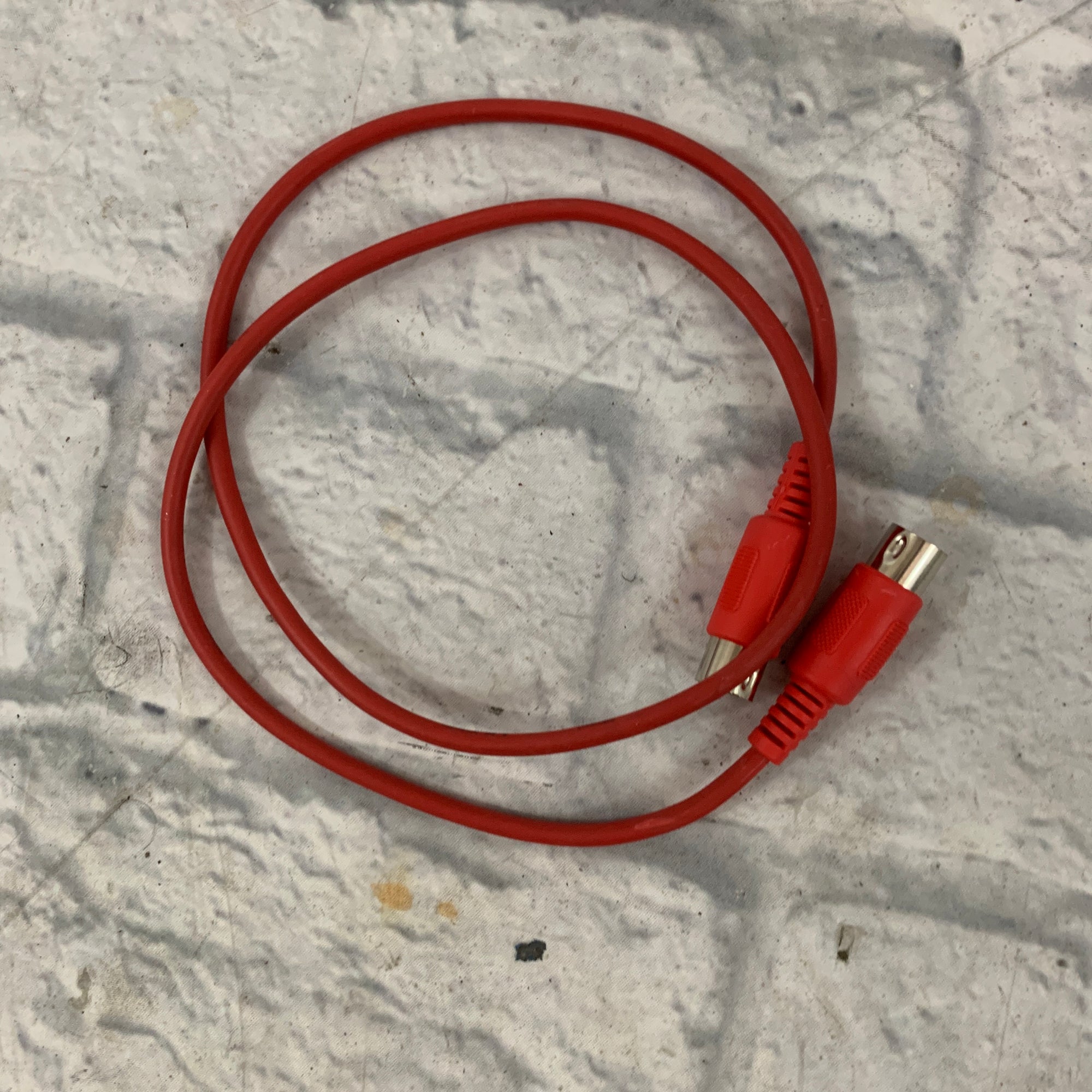 3ft 5-PIN MIDI Cable - Red