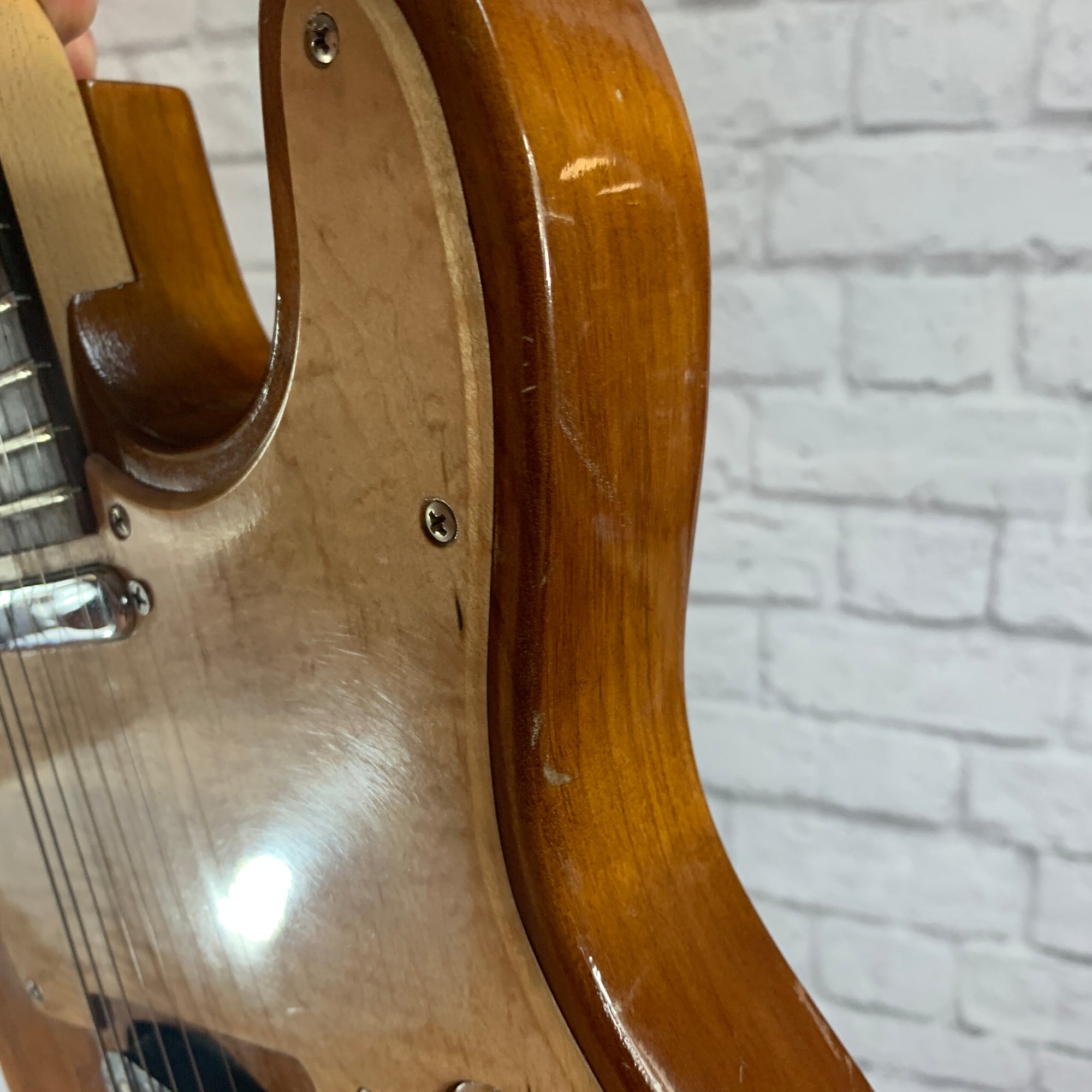 Gatto Tele Style Electric Guitar Natural Finish
