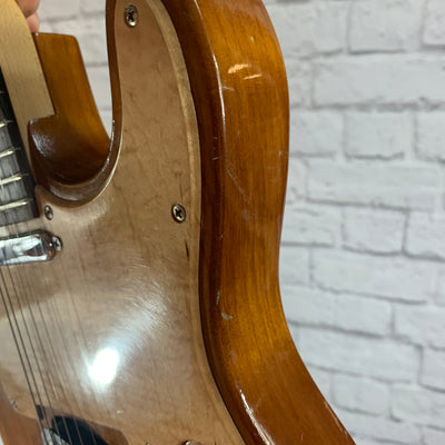 Gatto Tele Style Electric Guitar Natural Finish