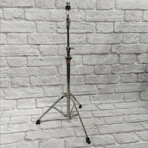 Pearl Heavy Duty Single Braced Straight Cymbal Stand with Tilter 1980s Red Label