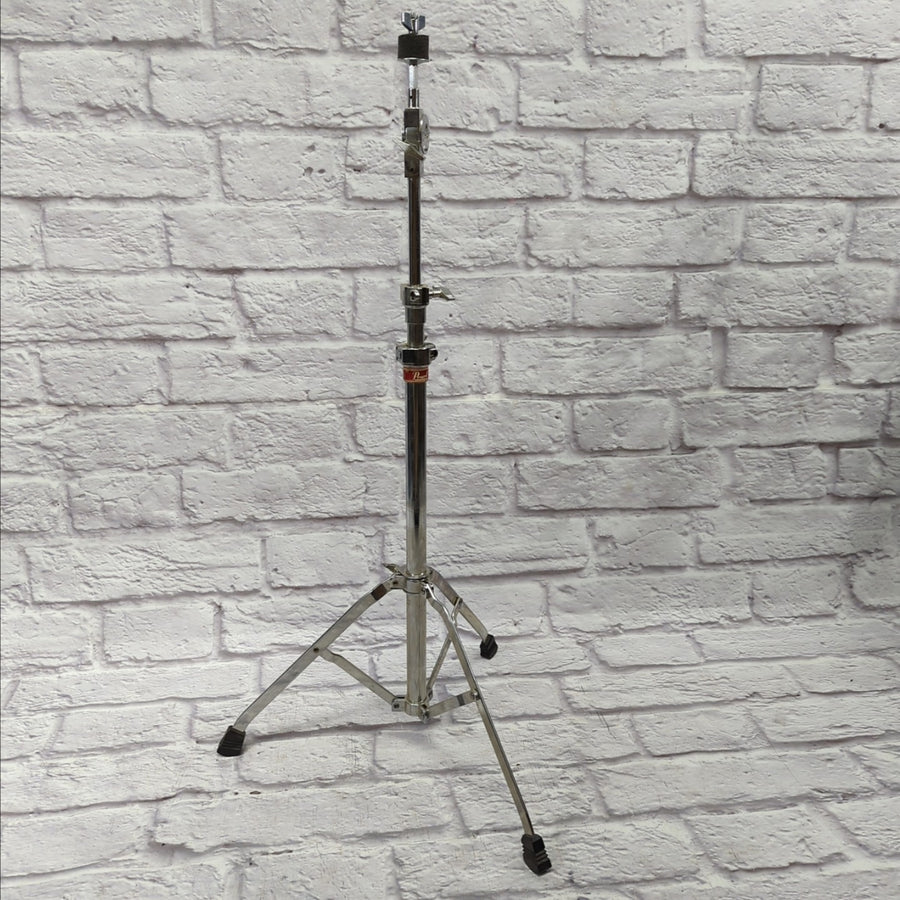 Pearl Heavy Duty Single Braced Straight Cymbal Stand with Tilter 1980s Red Label