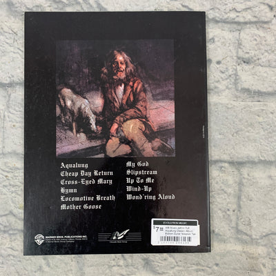 WB Music Jethro Tull Aqualung Classic Album Edition Guitar Notation Tab Book