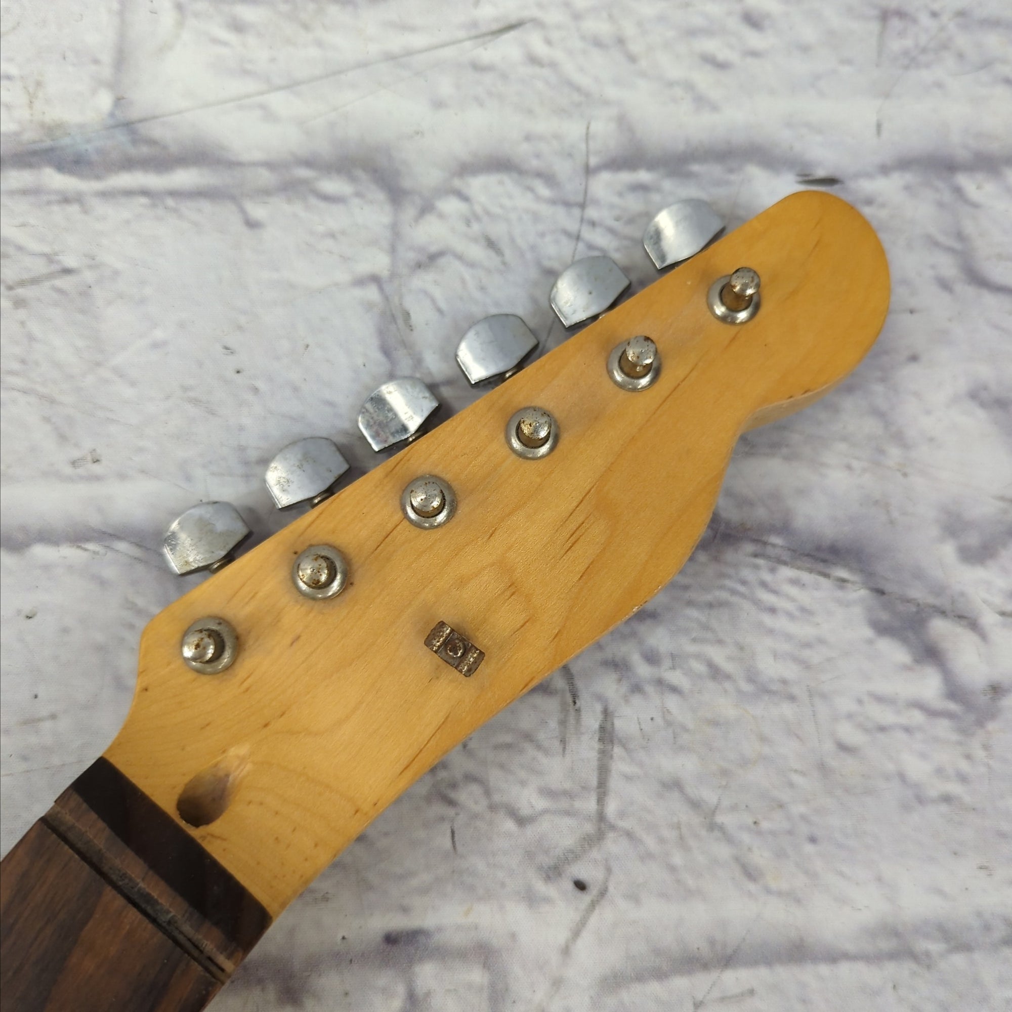 Unknown 21-Fret Maple Rosewood Electric Guitar Neck