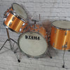 Vintage 70's Tama Imperialstar 5 Piece Metallic Gold MIJ Drum Kit