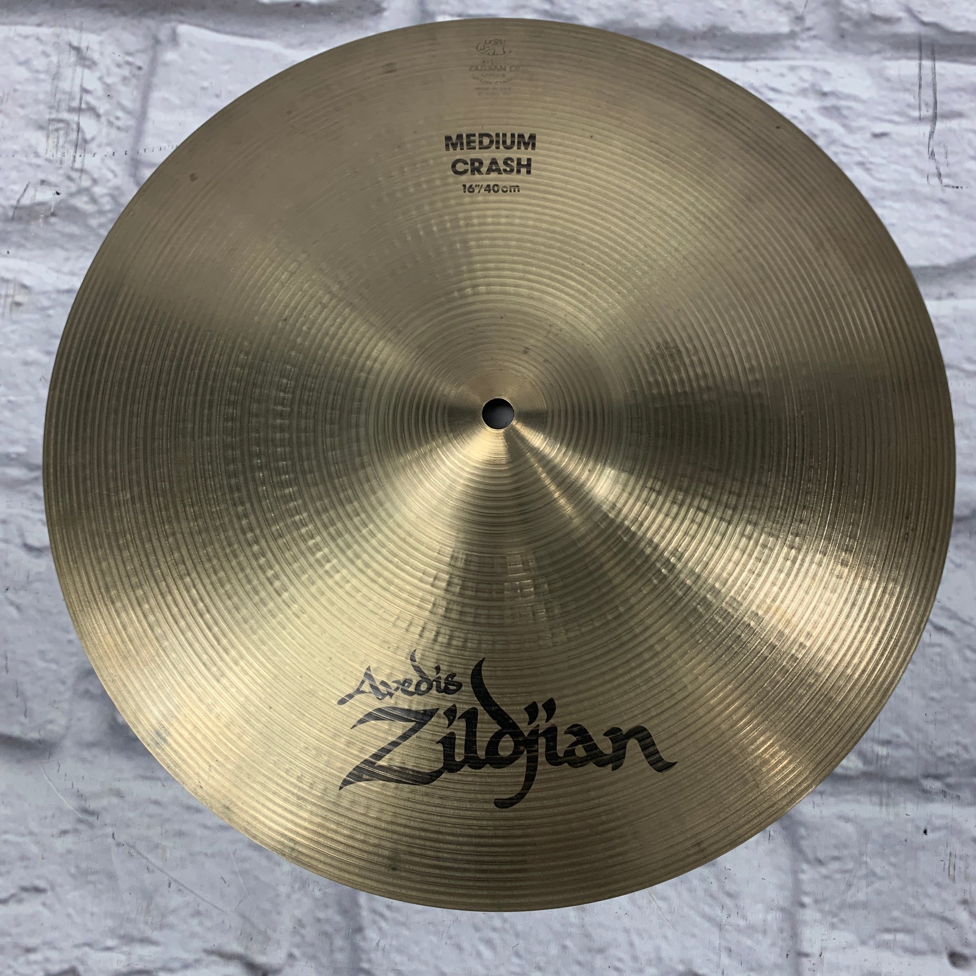 1995 Zildjian 16" Medium Crash Crash Cymbal