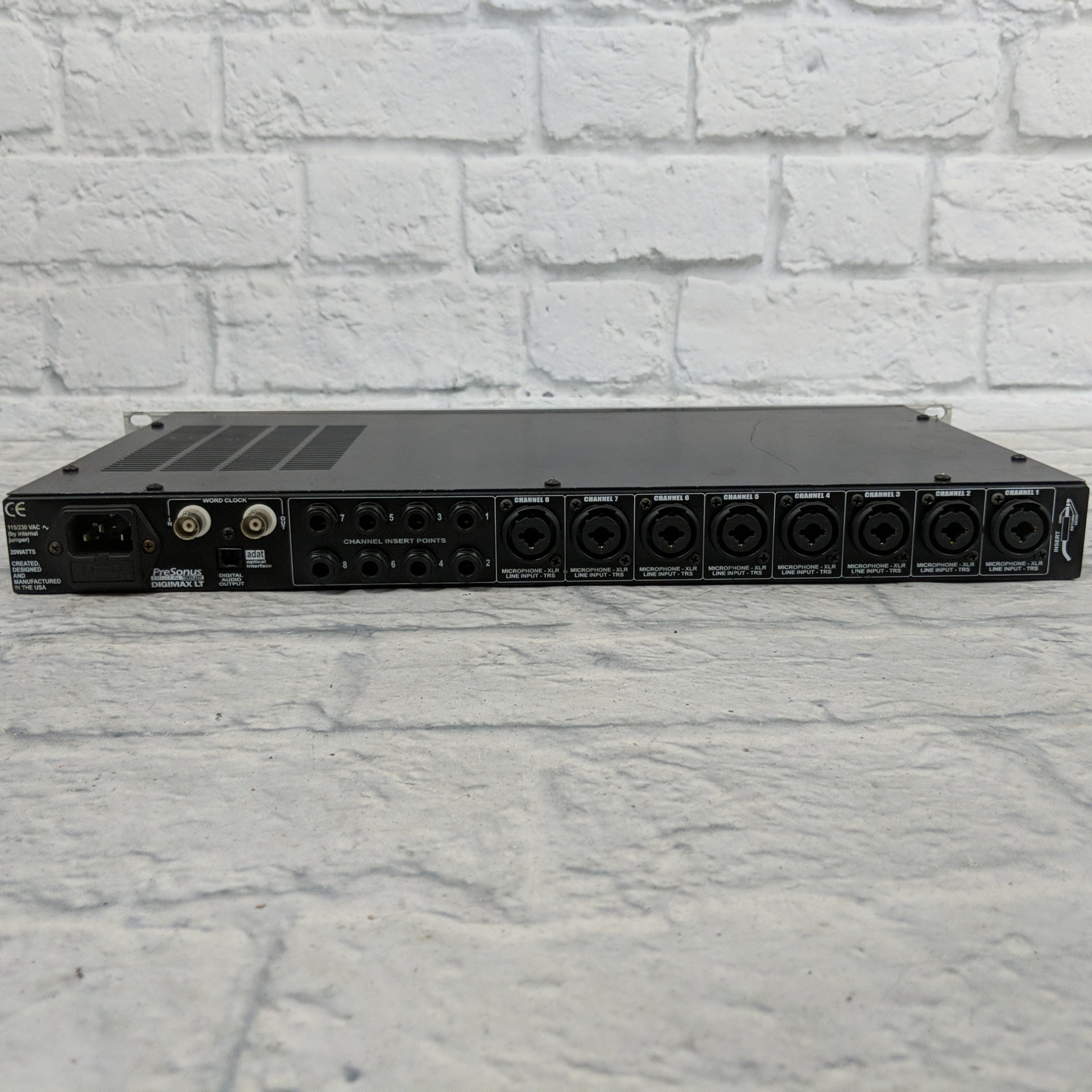 PreSonus DIGIMAX LT マイクプリアンプ 8chアナログADAT PreSonus DIGIMAX LT 8chマイクプリアンプ HA アナログアウト+ADAT