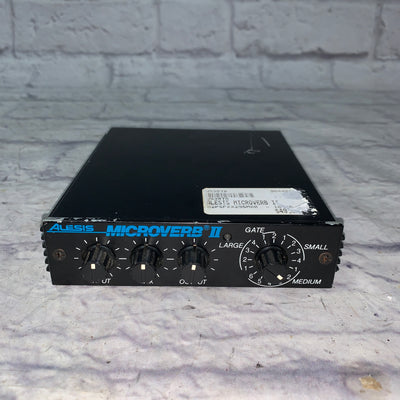 Alesis MicroVerb II Reverb Effects Processor (no power supply)