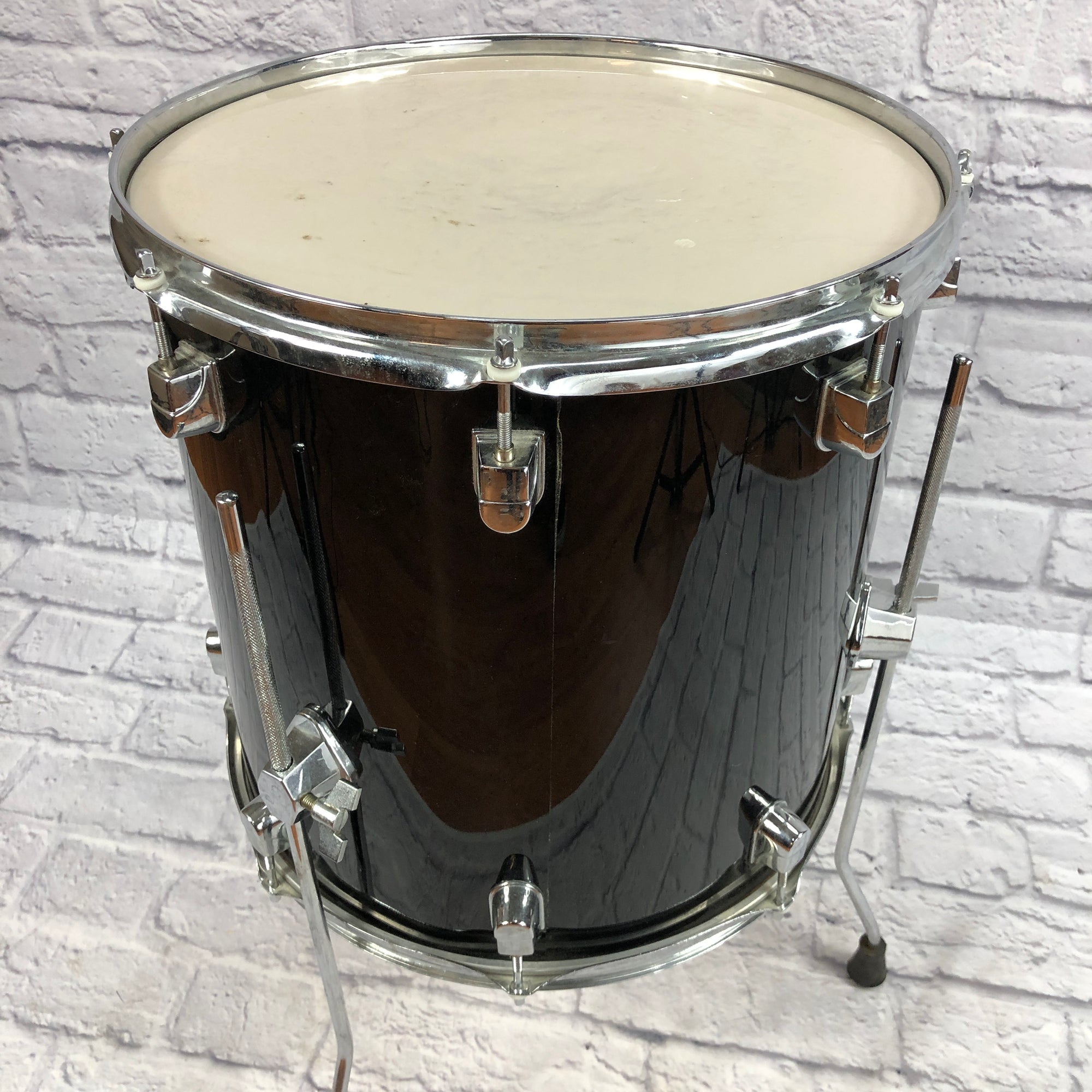 Royce Pro 16in Black Floor Tom