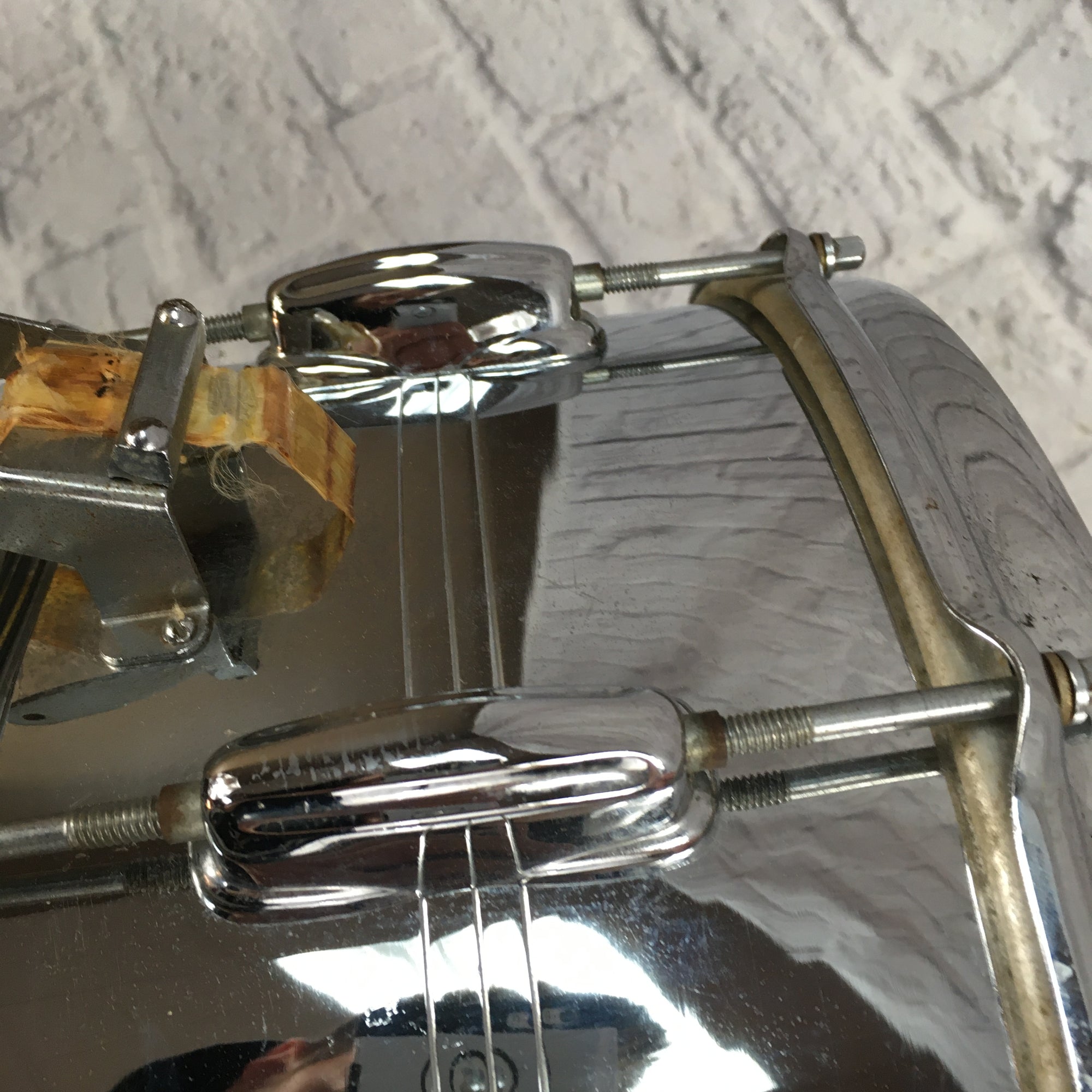 Vintage 1970s Slingerland Sound King COB 10-Lug Snare Drum