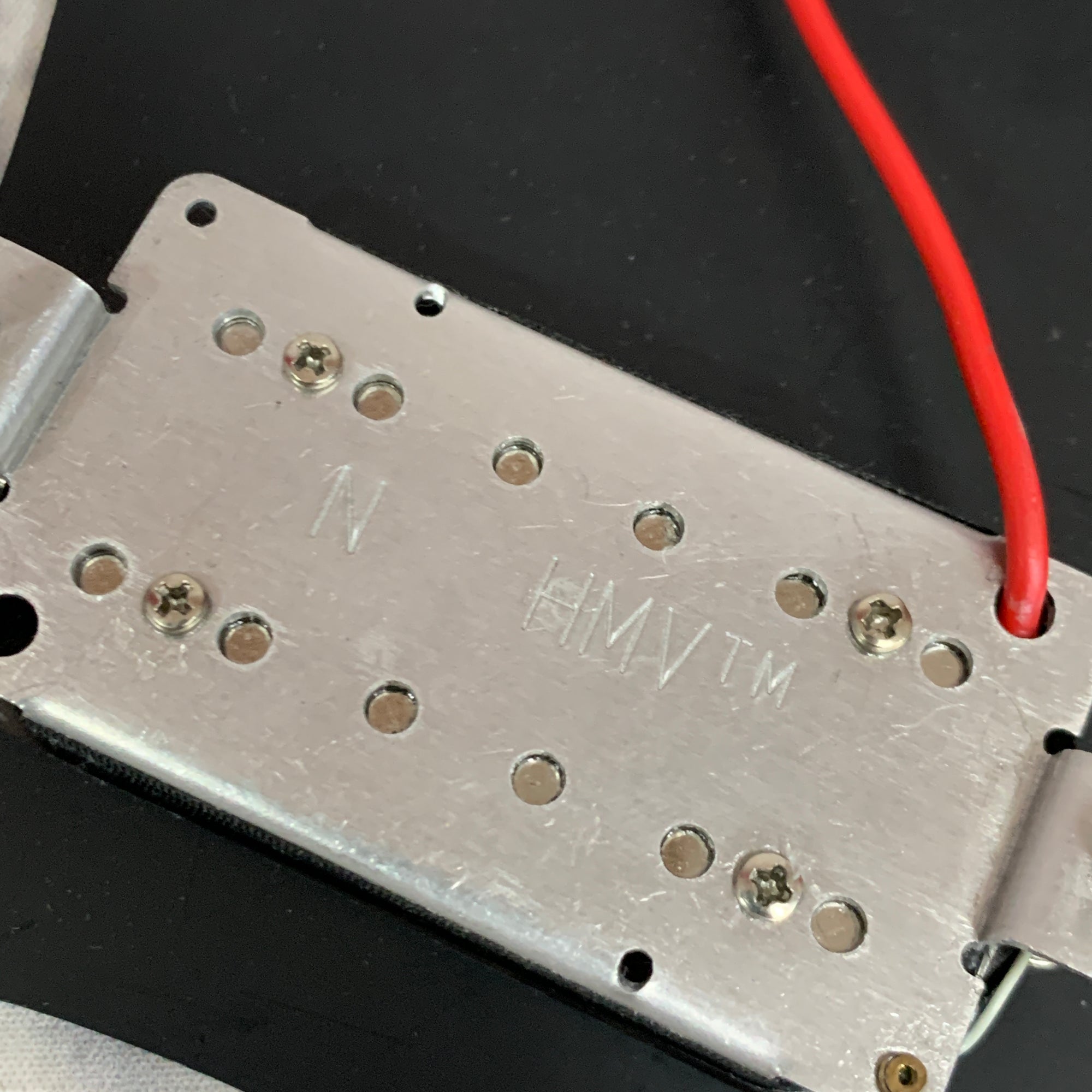 Loaded HH Strat Pickguard Black