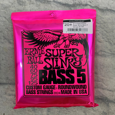 Ernie Ball Super Slinky Bass 5 Strings 40-125