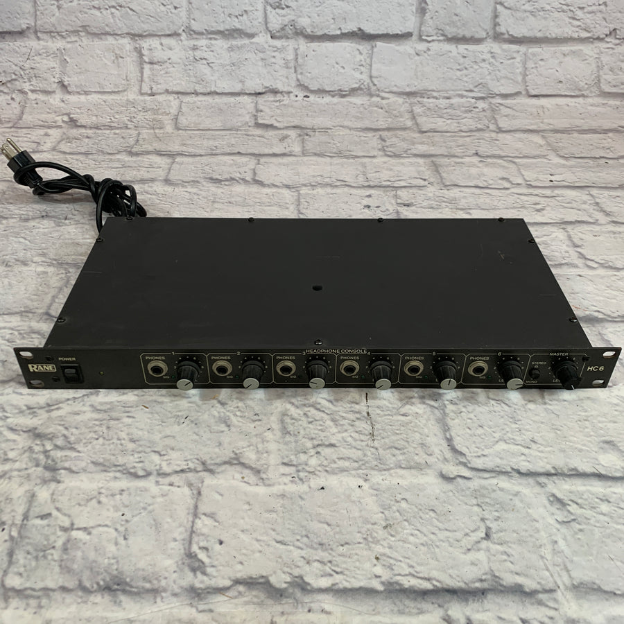 Rane HC6 Headphone Console Rack