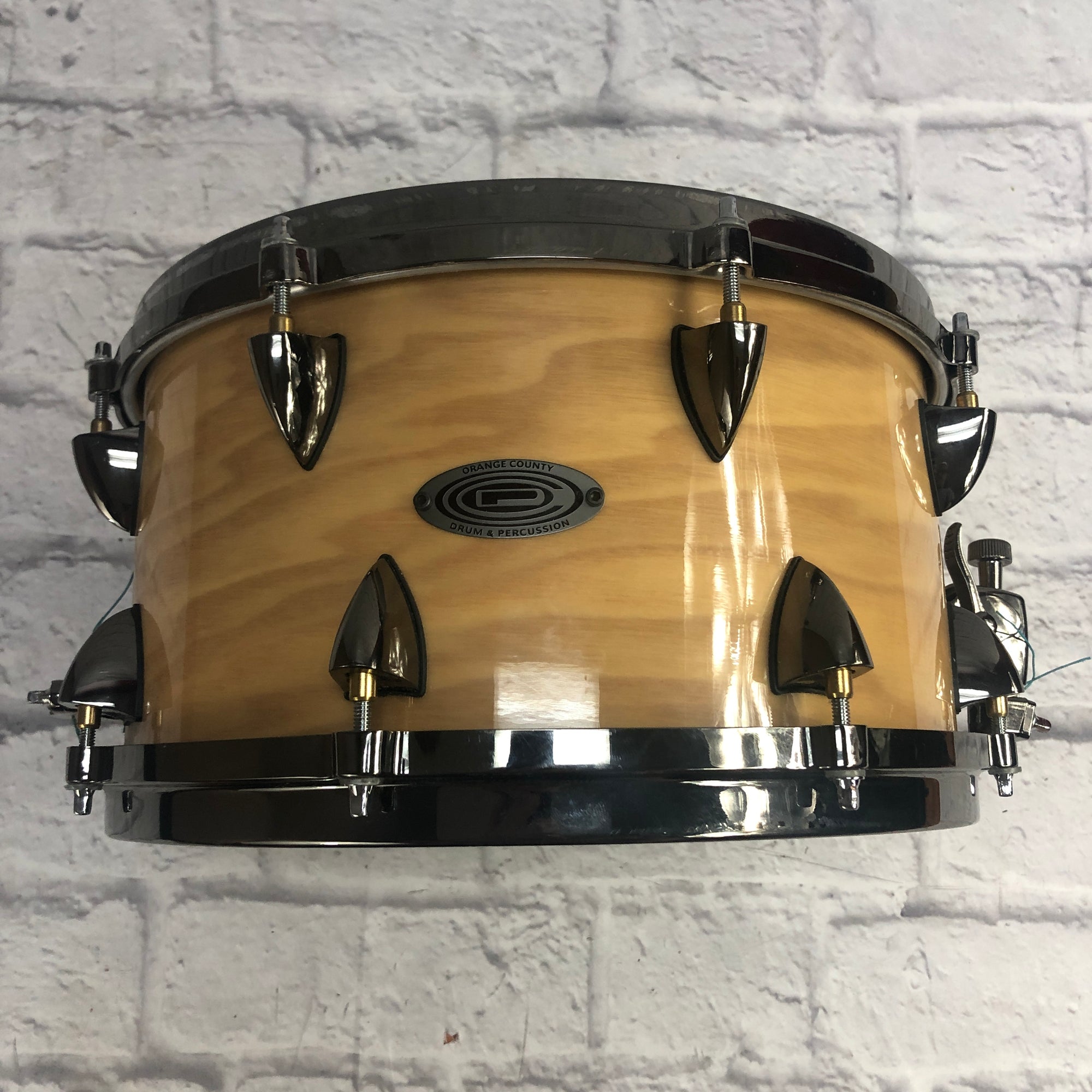 Orange County Drums & Percussion 13x7 Maple Snare Natural Finish Snare