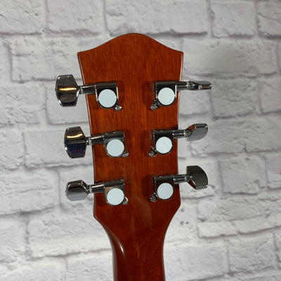 Glen Burton GA204BCO-BK Acoustic Guitar