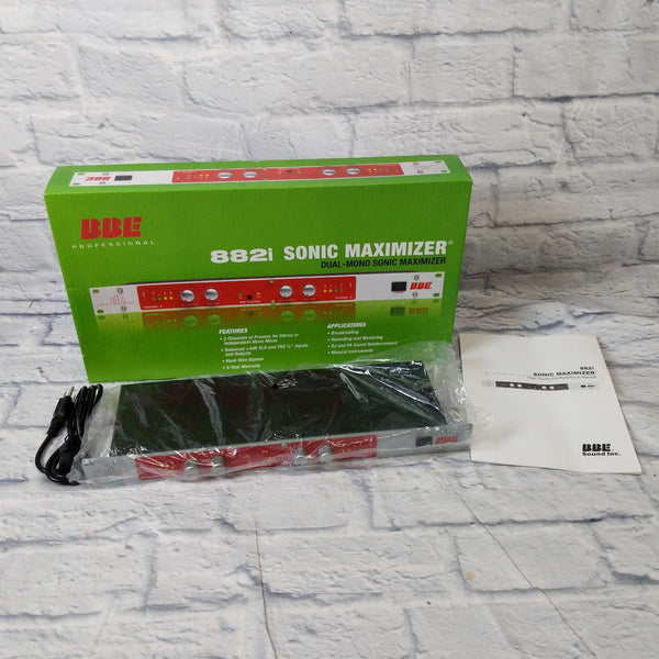 BBE 882i Rack Studio Sonic Maximizer Signal Sound Processor Rack with ...