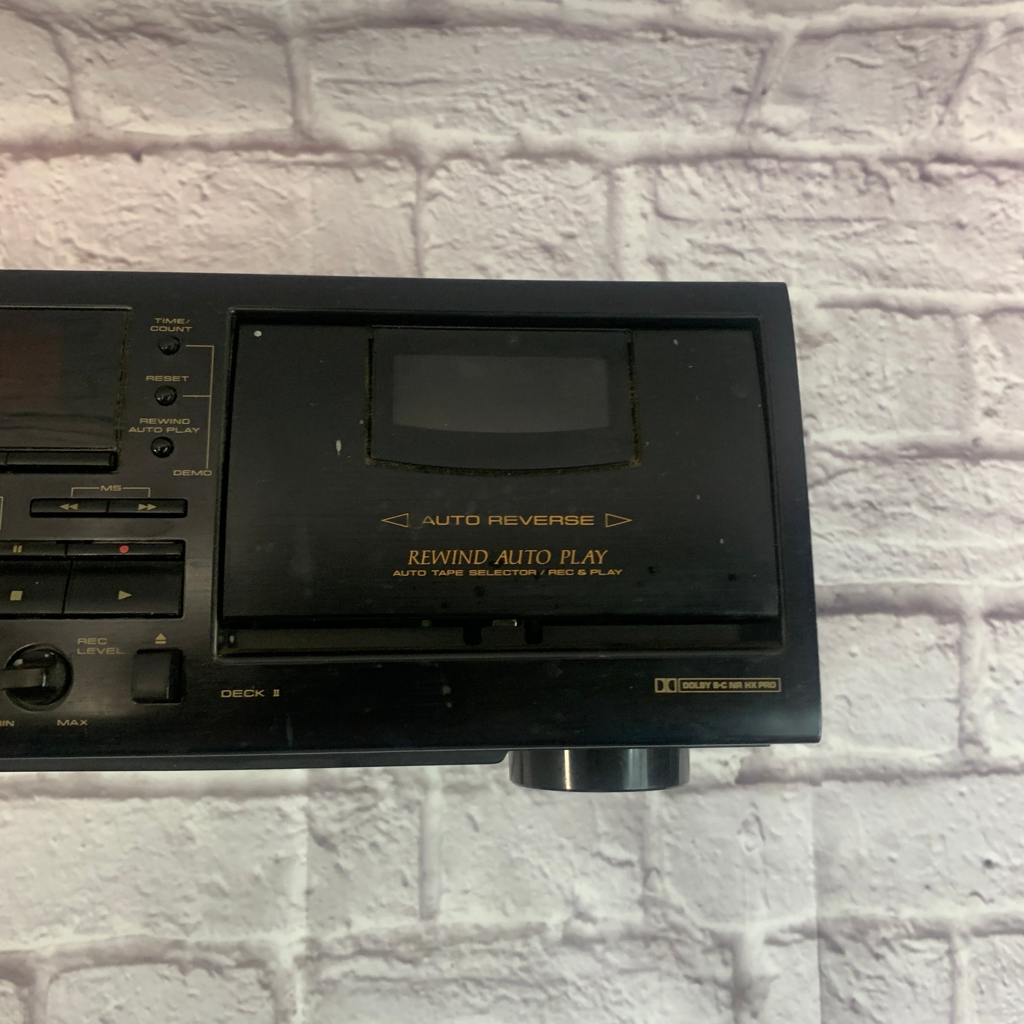 Pioneer CT-W404R Stereo Double Cassette Deck