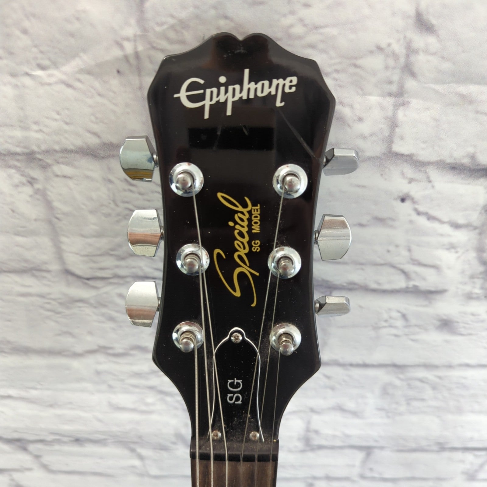 Epiphone SG エレキギター ブラック 破損 ジャンク品 Epiphone SG Special Black 2008 – Chicago Music Exchange