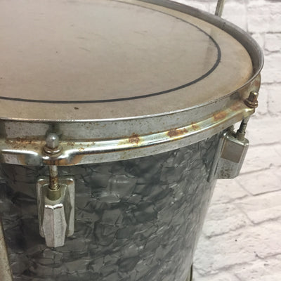 Royce 16in Floor Tom Silver Sparkle