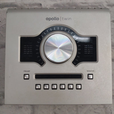 Apollo Twin Thunderbolt Silver Interface