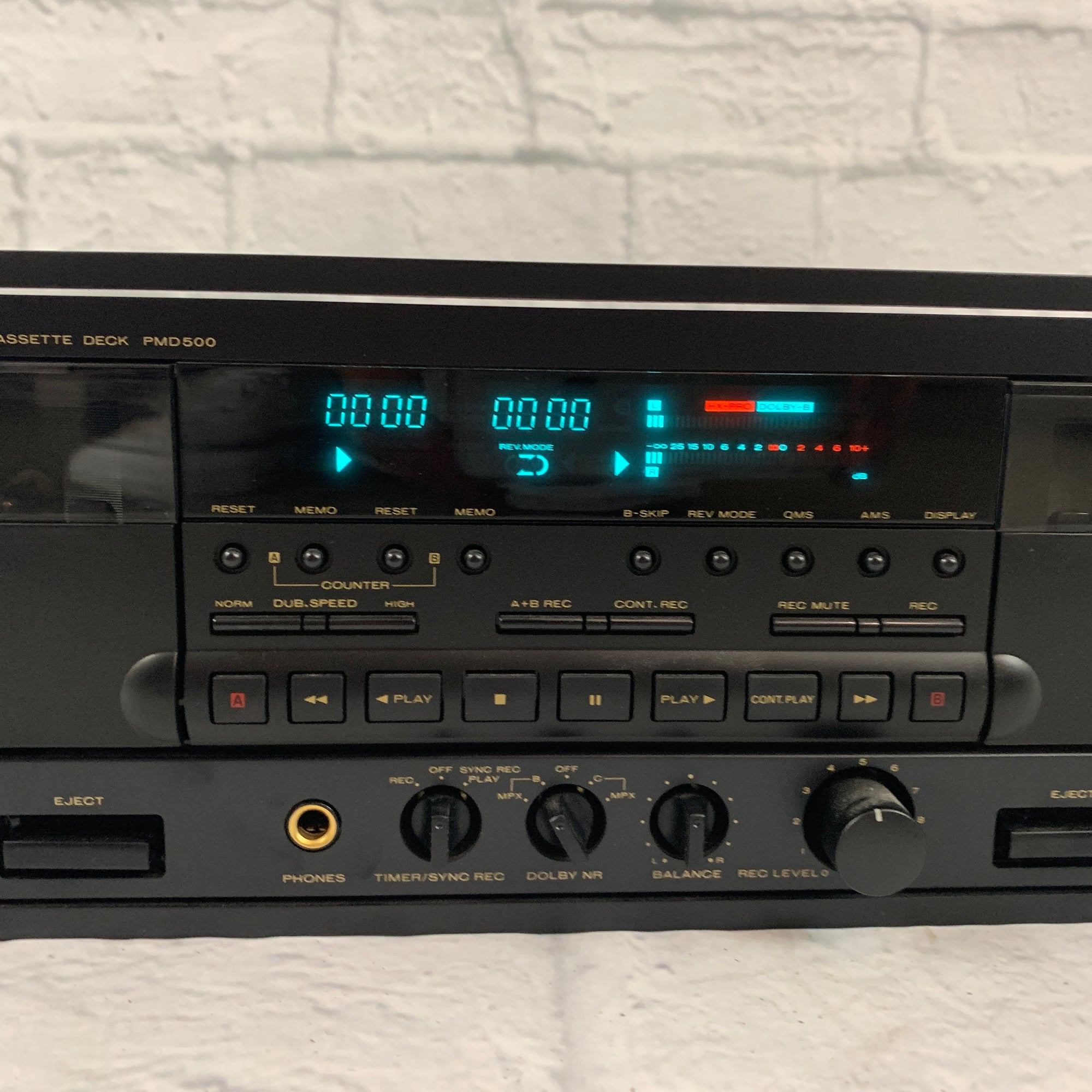 Marantz Professional PMD-500U Rackmount Cassette Recorder AS IS