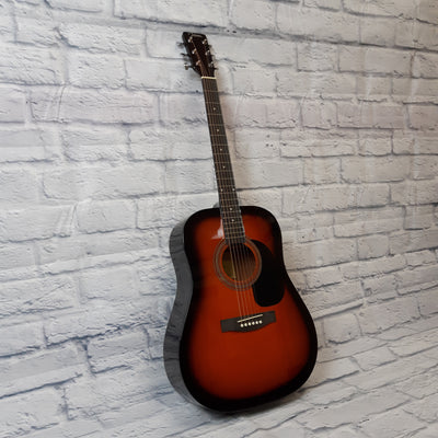 Johnson JG-620-N Acoustic Guitar - Sunburst