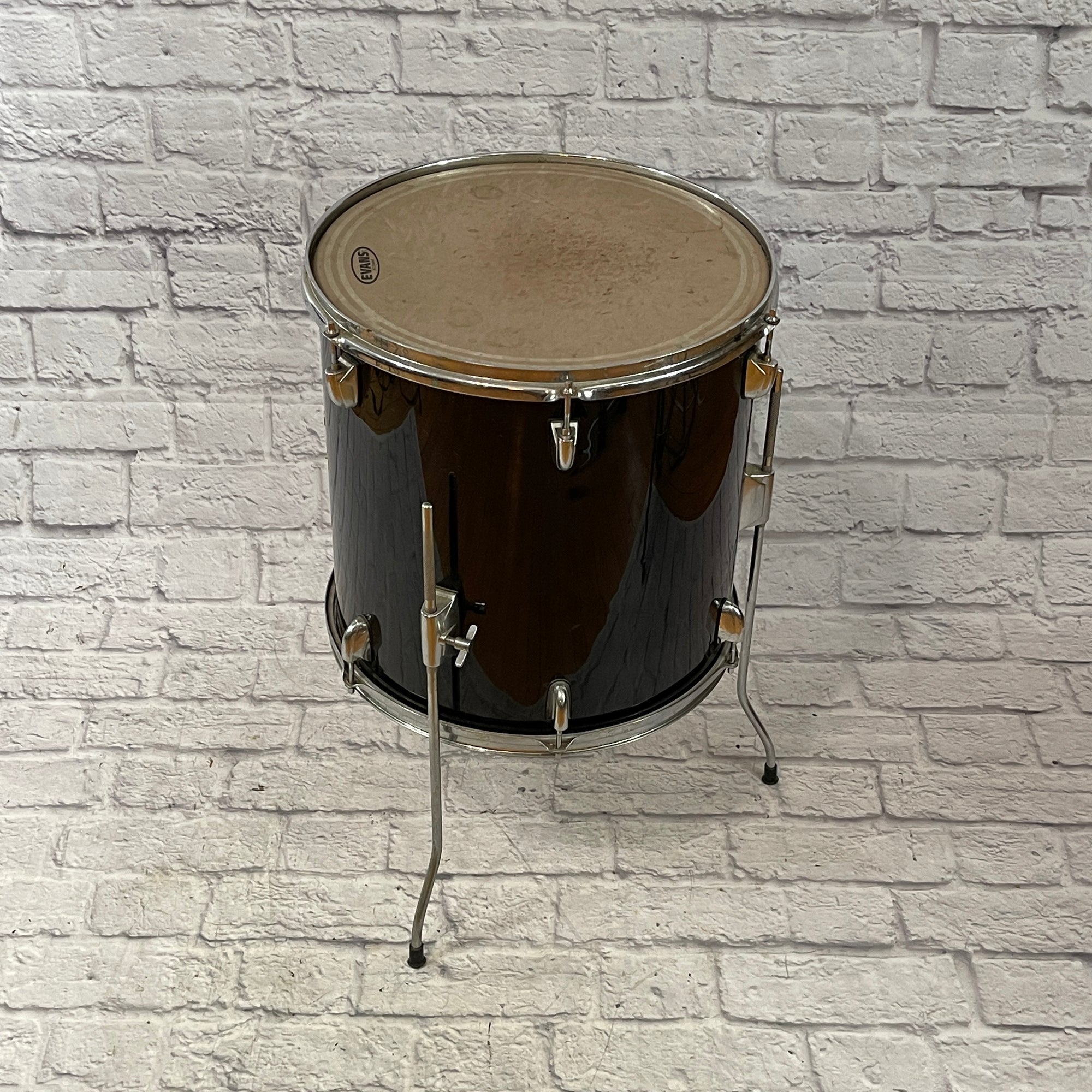 Royce 16 x 16 Black Floor Tom